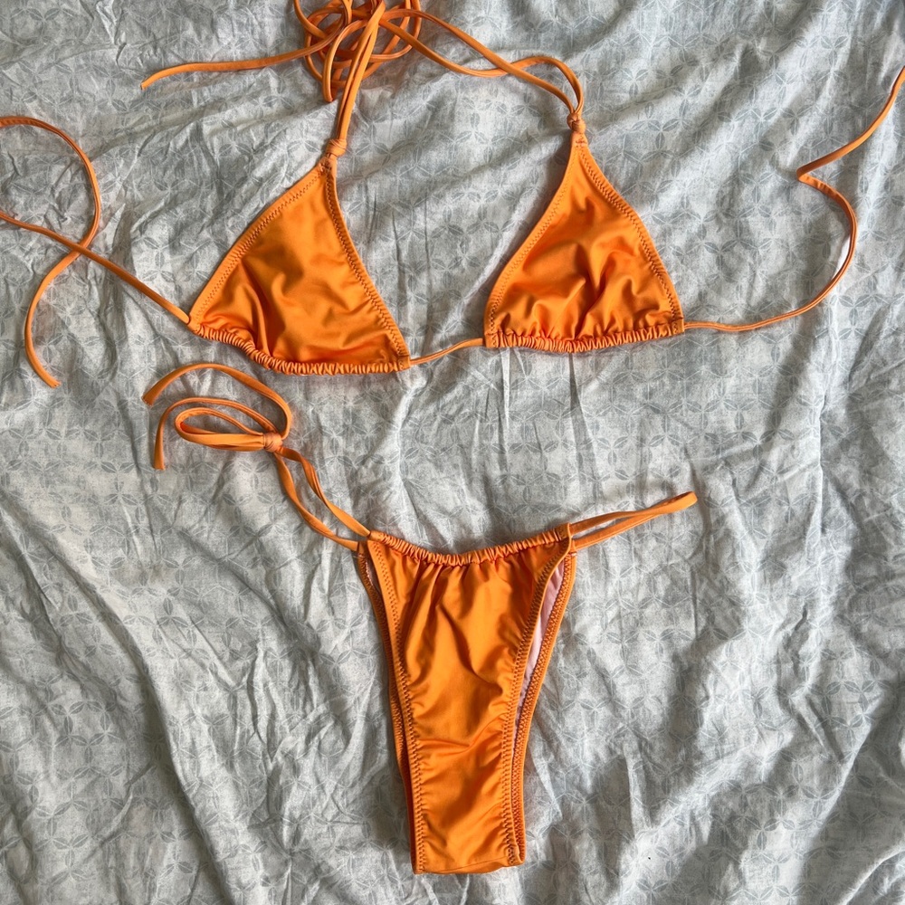 heavy manners orange you glad bikini